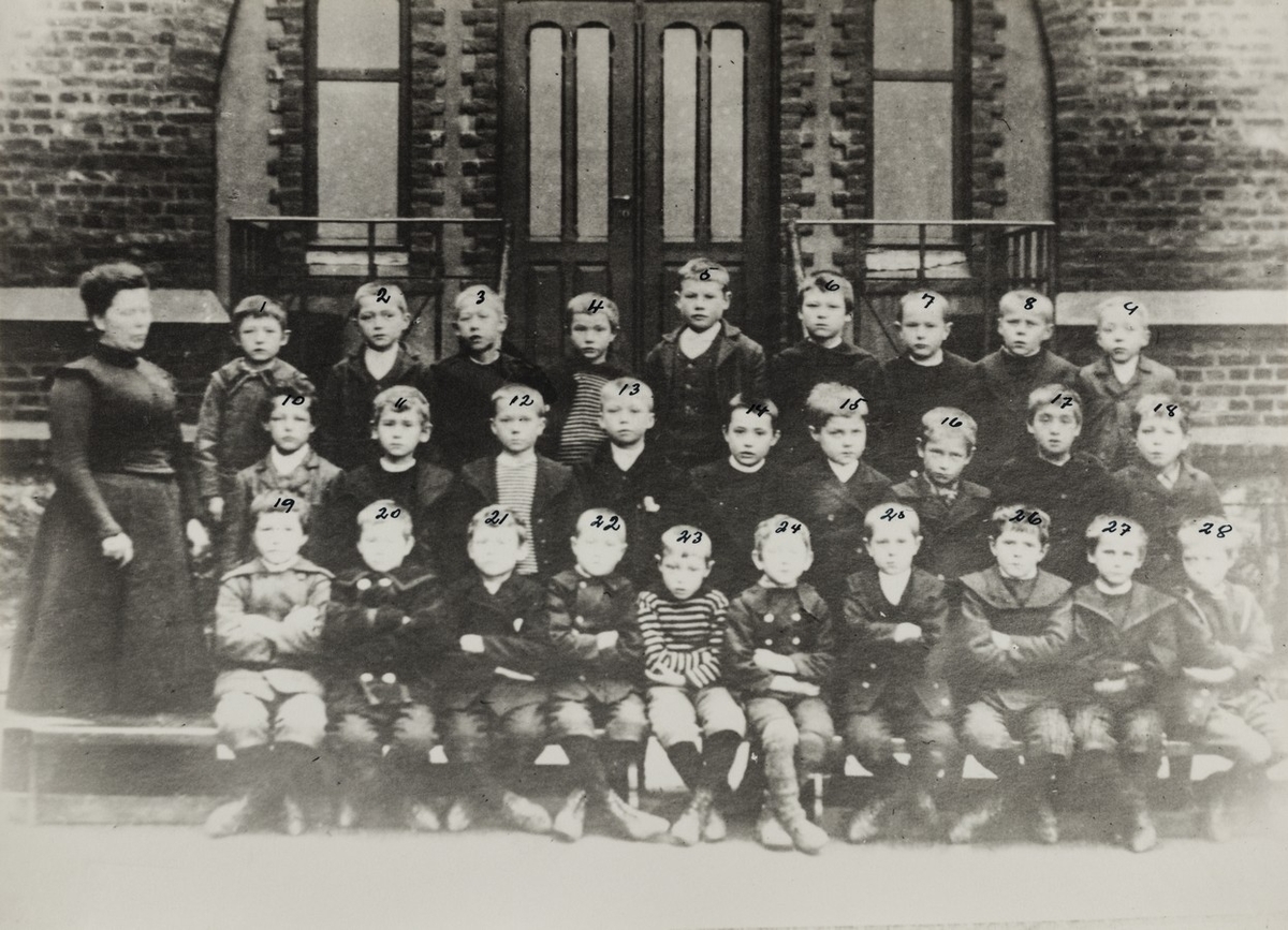 Klassebilde Breidablik skole 3. klasse 1902