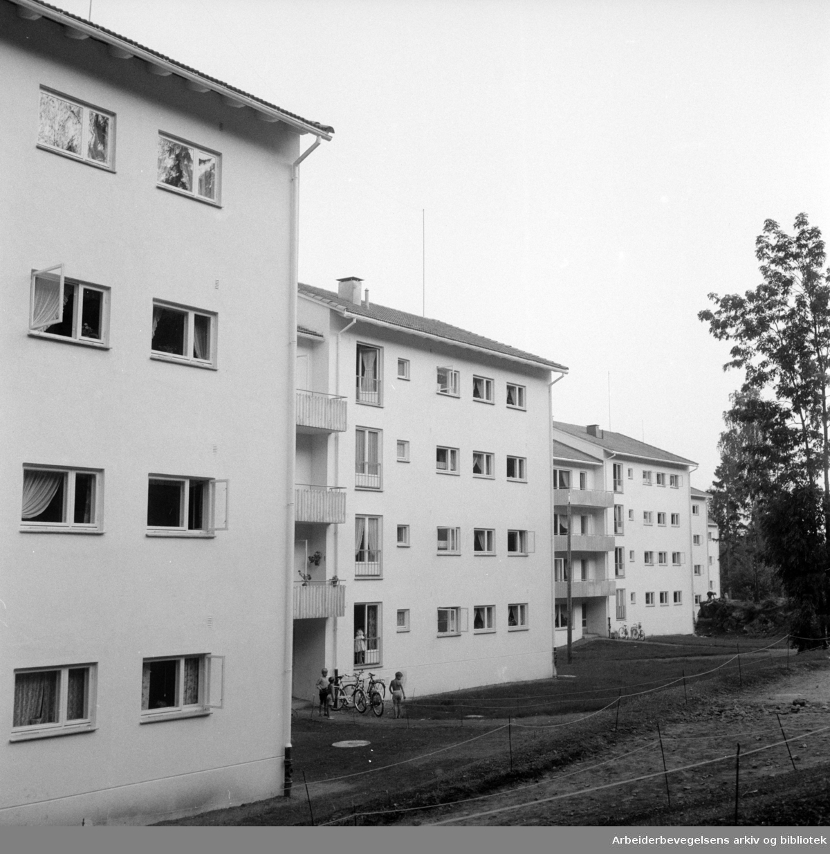 Ullernchausseen. September 1955