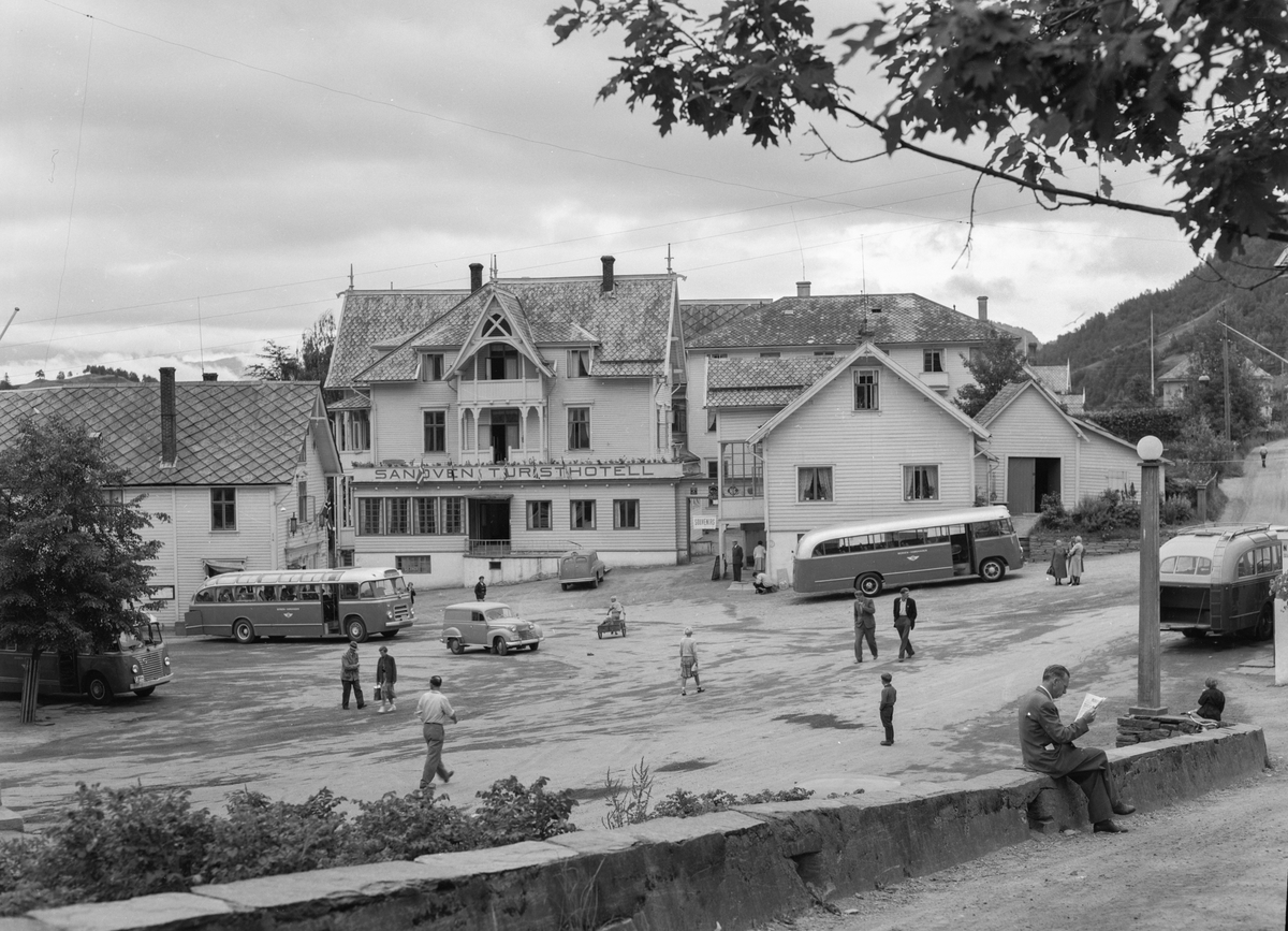 Sandven turisthotell i Norheimsund i 1956. 
