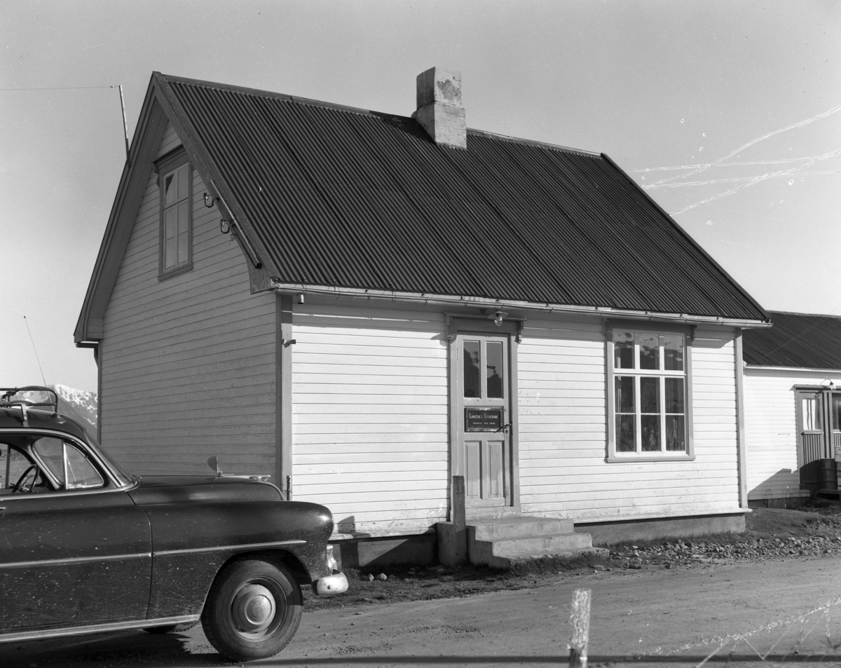 Langenes Sparebank i Strengelvåg 1955