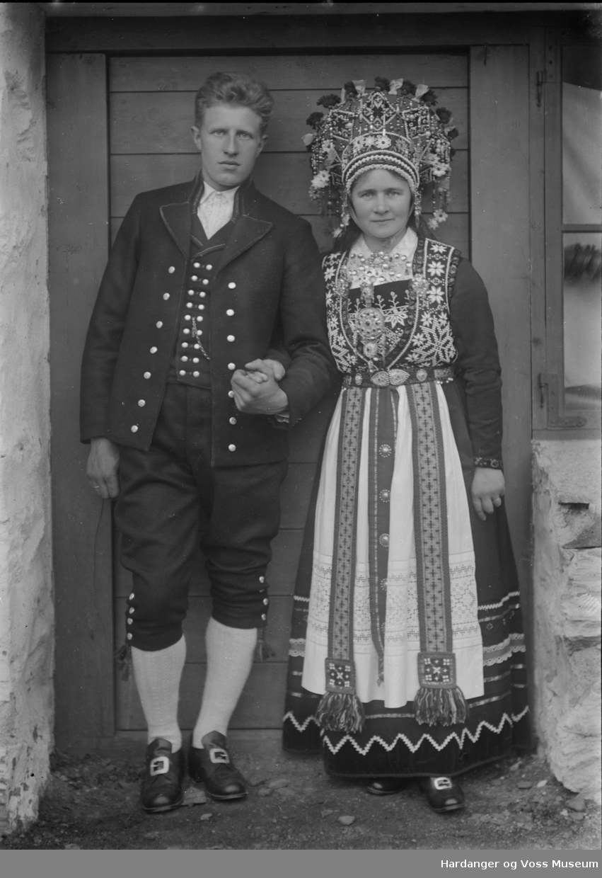 Brudepar, Tordis og Ivar S. Kjerland