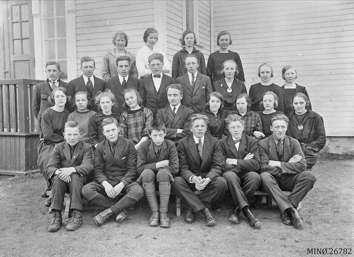 Aaen skole 1914-1915. (Navn -se ringperm)