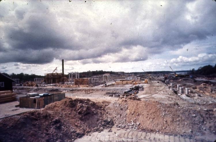 Maj 1962. Fundament till torn m.m.