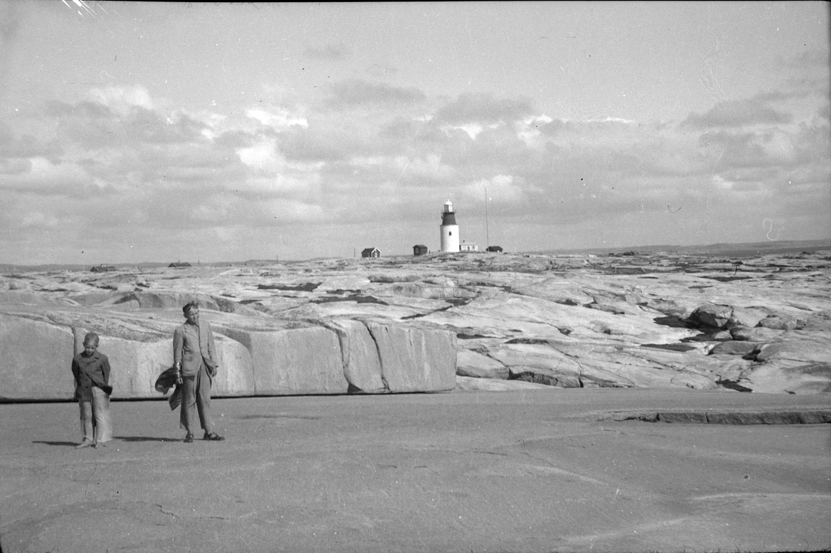 Hållö fyrplats, 1939.