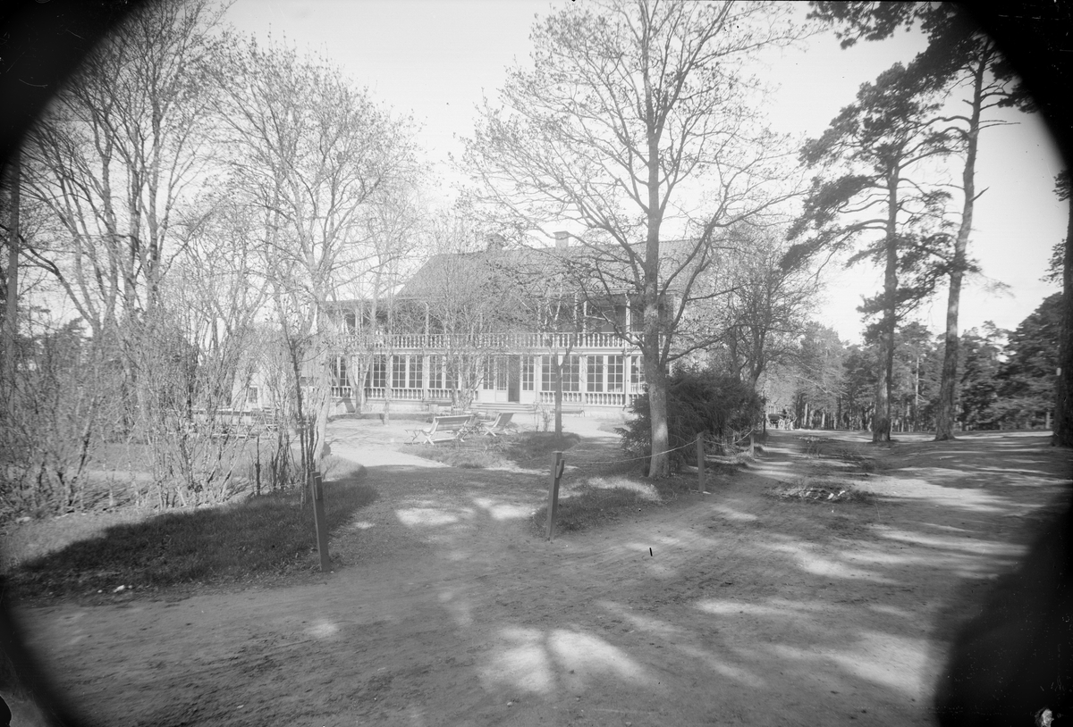 Restaurang Eklundshov, Uppsala före 1914