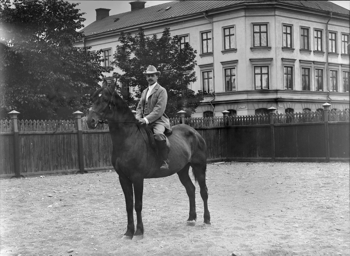 "Ringström till häst", Uppsala 1901