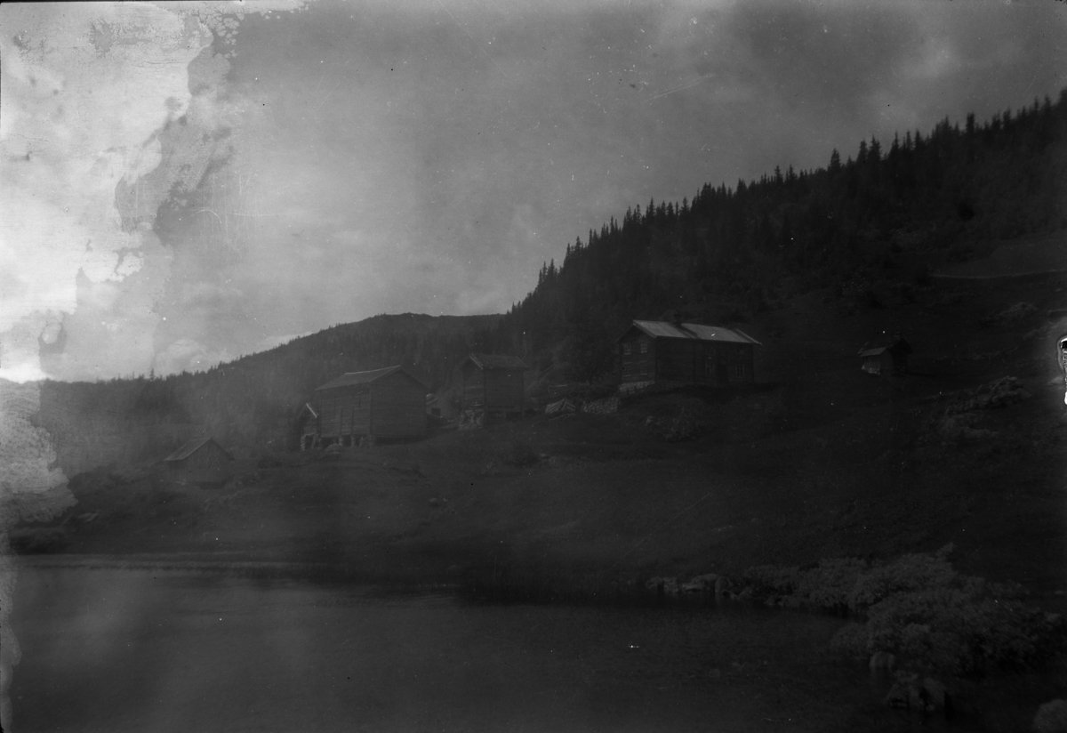 Rikard Berges fotoarkiv. Nigard-Lid, Øyfjell. Fotografert 1924.