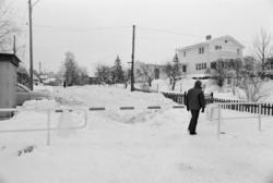 Lofthusveien. Februar 1976