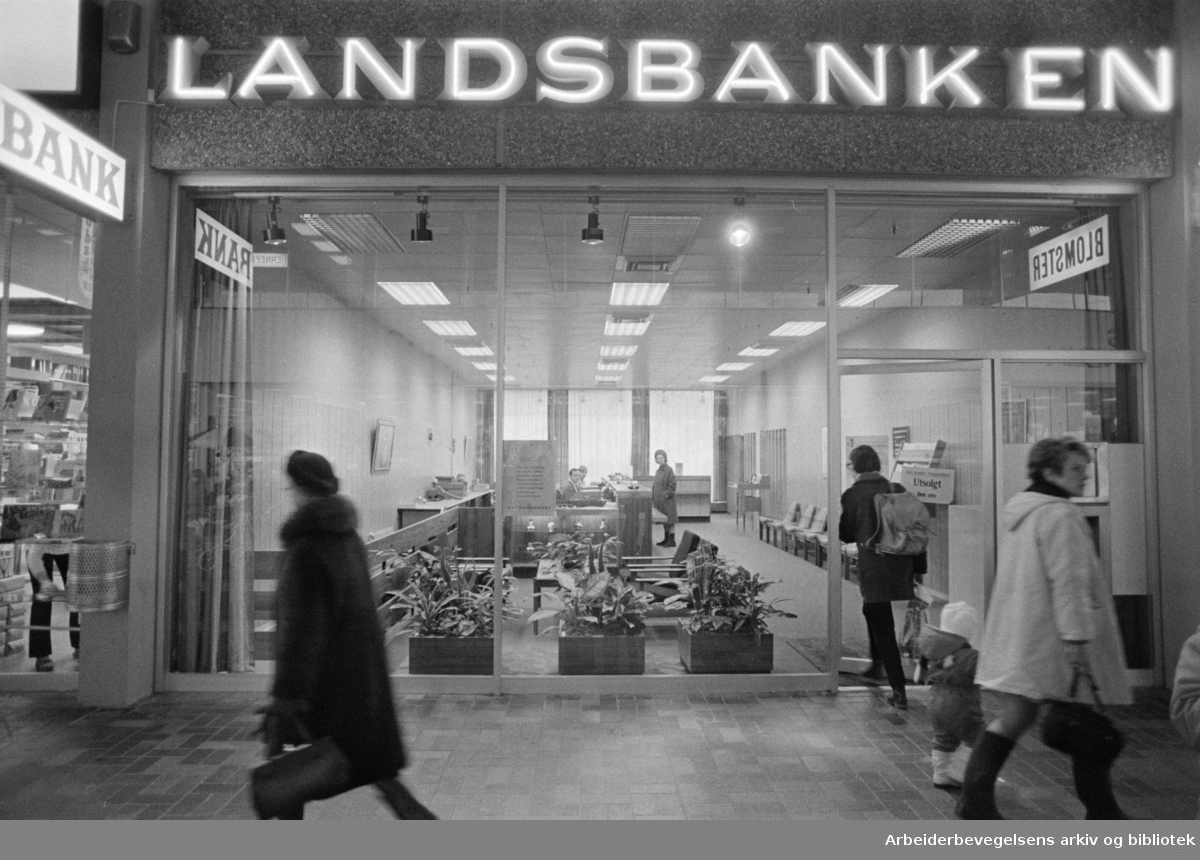 Landsbanken. Januar 1971