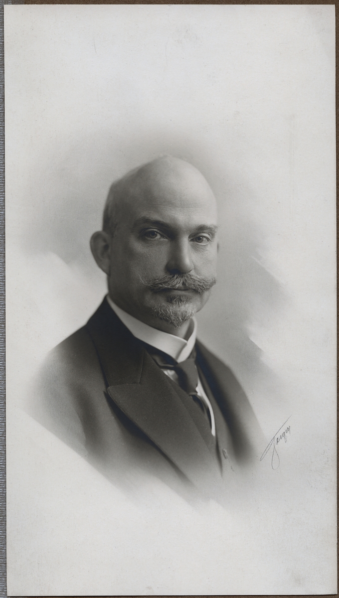 Generaldirektör Mauritz Reinhold Sahlin.