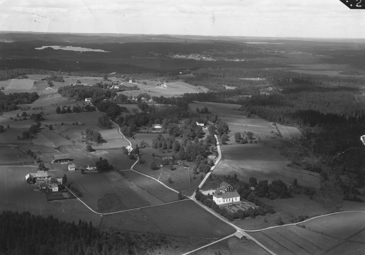 Flygfoto över Kulltorp i Jönköpings län. Nr. G 1977