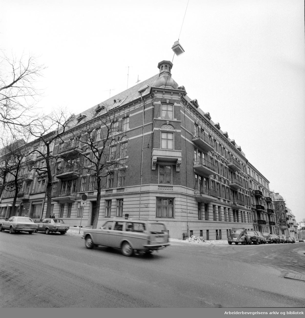 Bygdøy Allé nr. 64. Februar 1976