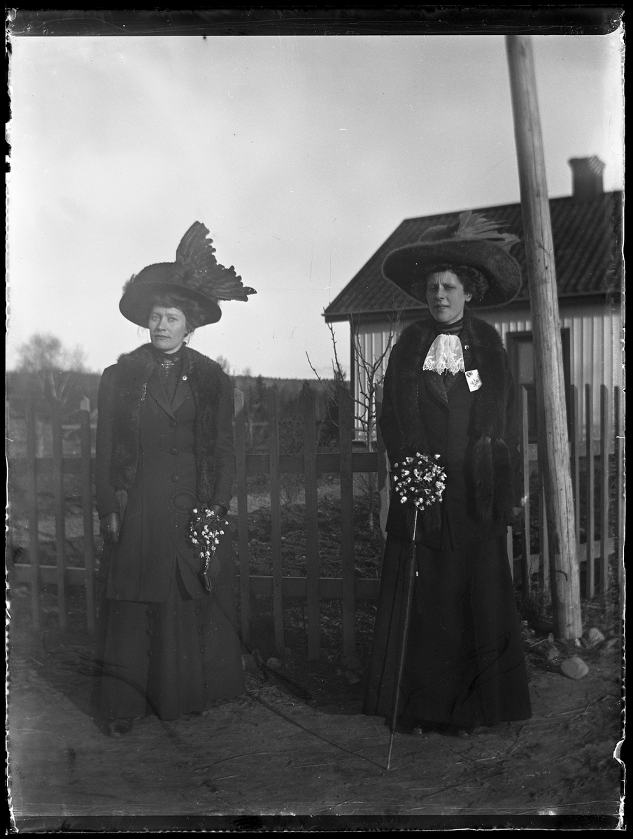 Fru Bogren och fru Mossberg i Lerdala