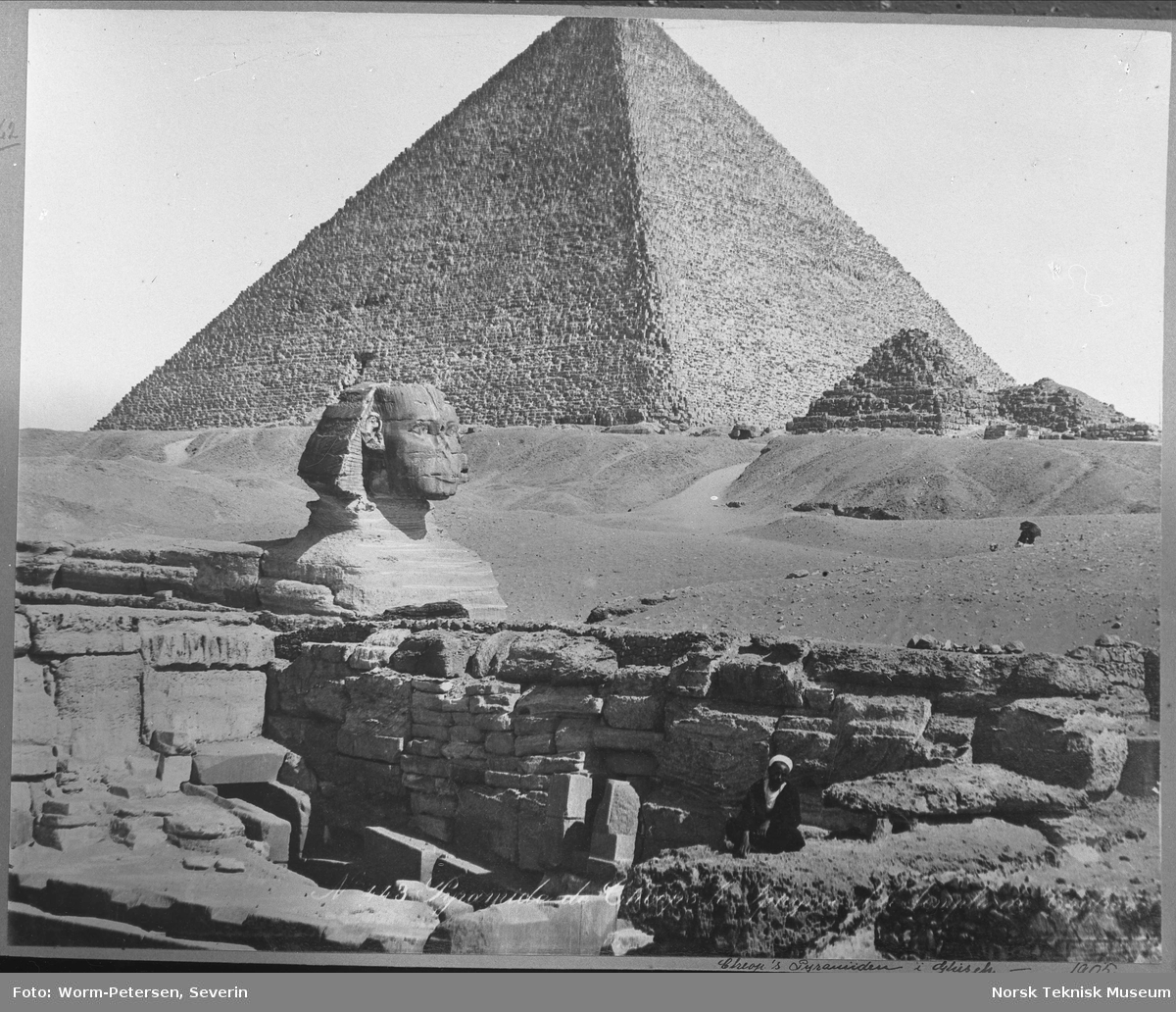 Stor pyramide i Egypt