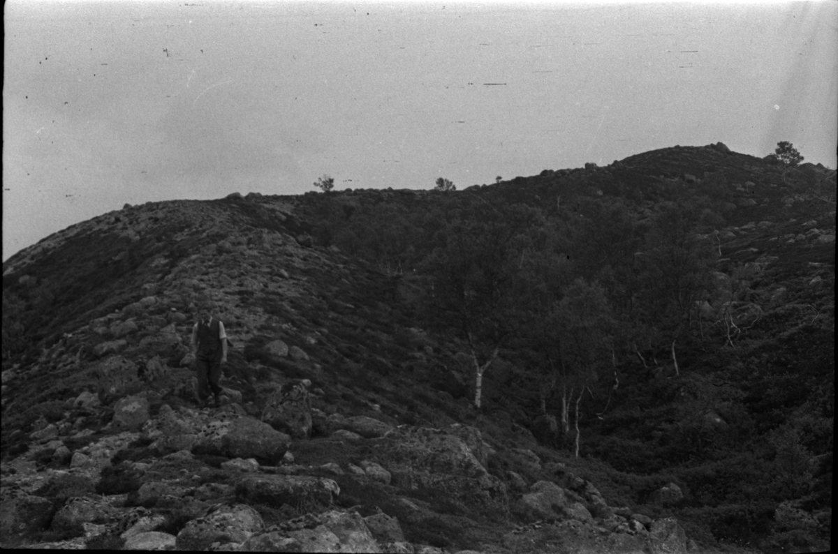 Bilder av geologiske formasjoner og fjell mellom Vika og Eiane i Forsand kommune. Bilde nr. 1 er tatt fra Vika i retning Dørvikneset og Lysefjorden. Bilde nr. 2 til 8 er av sidemorener i fjellet mellom Vika og Eiane. Bilde nr. 9 til 11 er tatt ovenfor Haukali og Haukalivatnet.