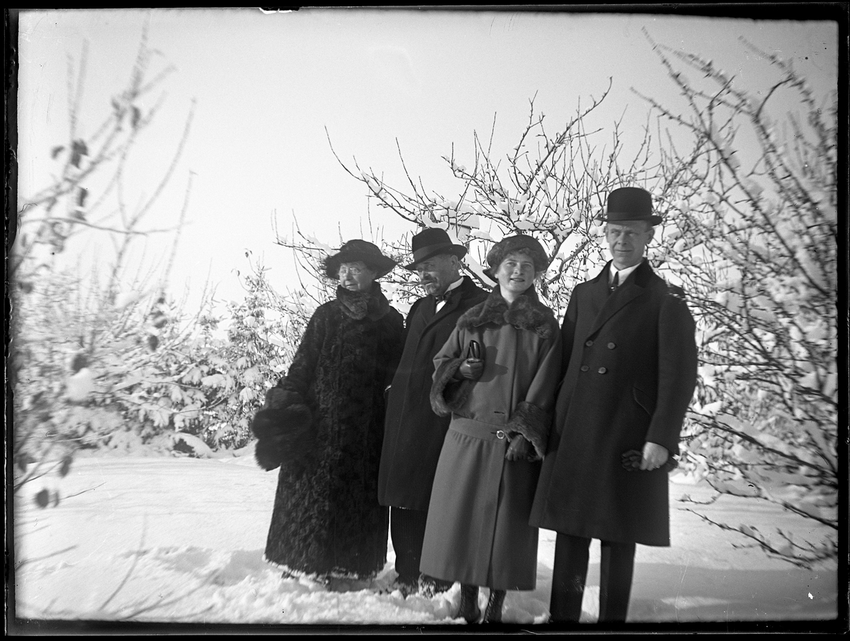 Einar Torgny med familjen