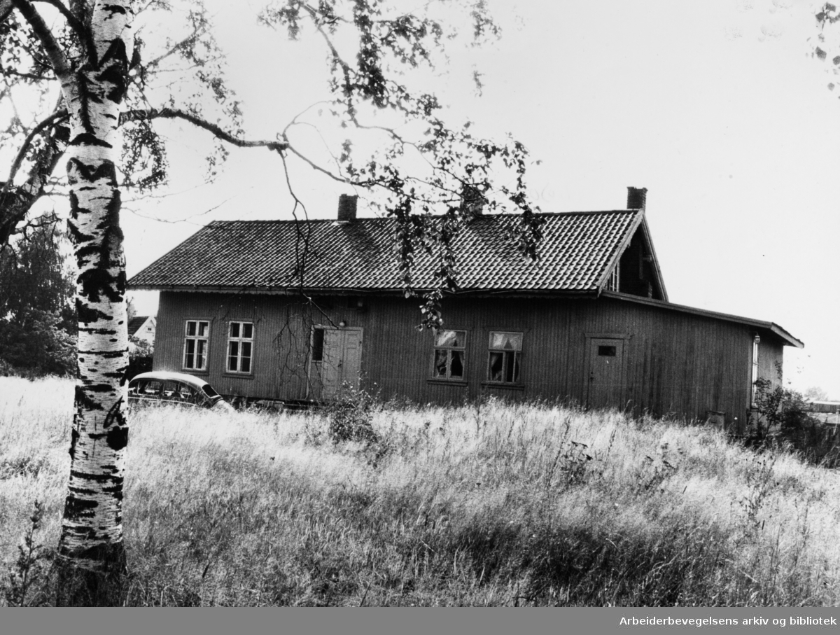 Alnabru. Volla gård. September 1979