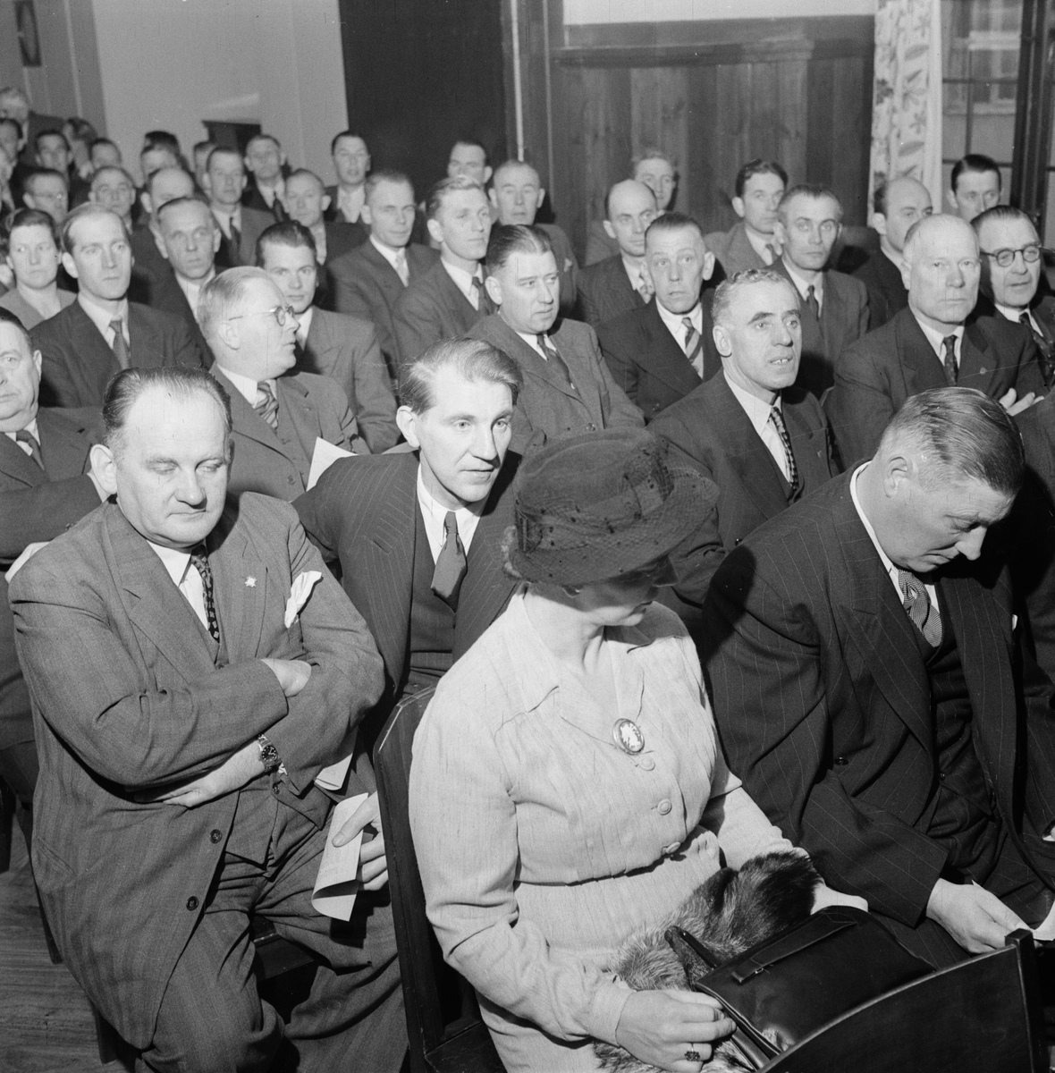 Tegelmästarföreningen, möte i Uppsala, oktober 1947