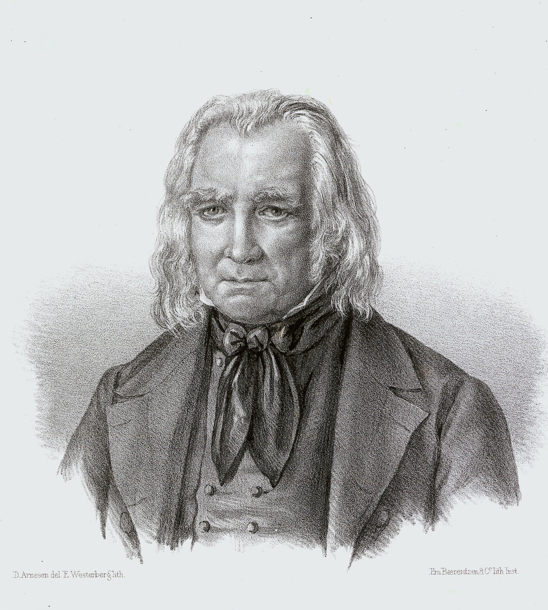 Ole Rasmussen Apeness [litografi] - Oslo Museum / DigitaltMuseum