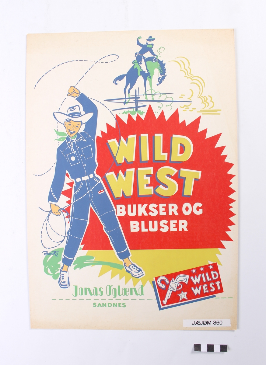 Reklameplakat for Wild West.