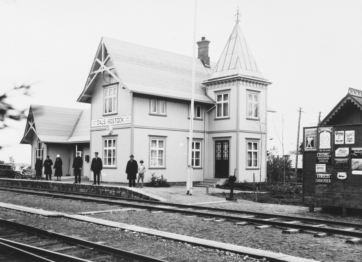 Dals Rostock stationshus.