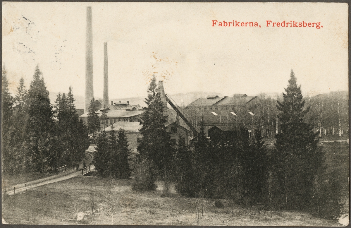 Fabrikerna i Fredriksberg.