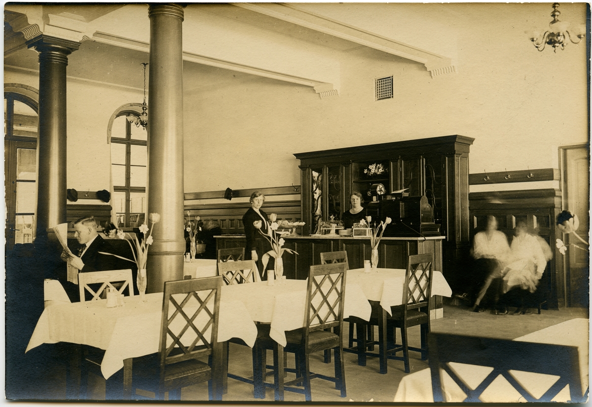 Restaurangen på Göteborg Central järnvägsstation. - Järnvägsmuseet ...