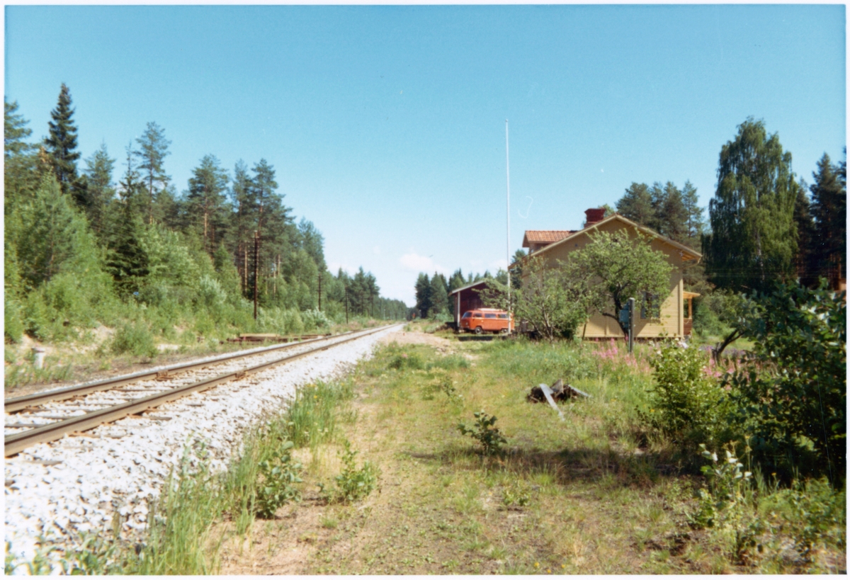 Stumsnäs station omkring år 1972.