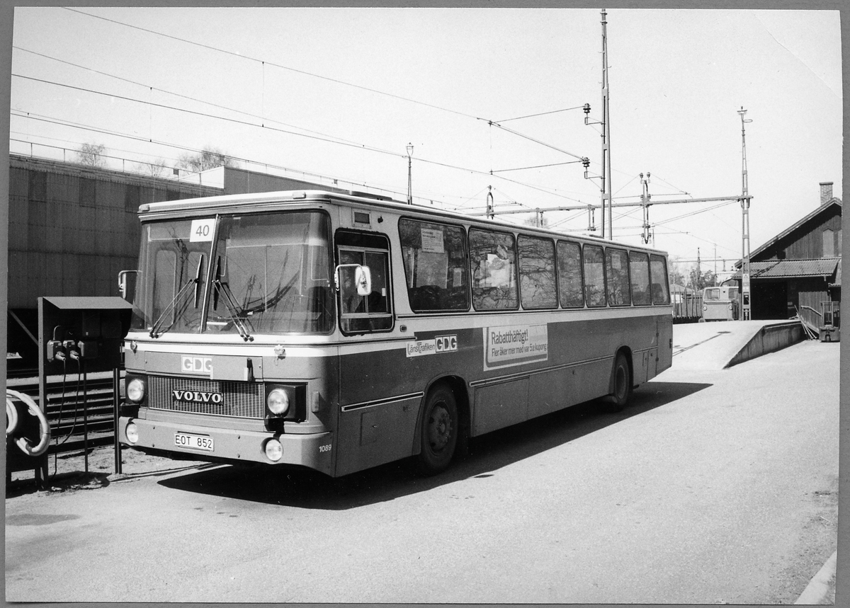 Trafikförvaltningen Göteborg - Dalarne - Gävle, GDG Buss 1089 Volvo B58.