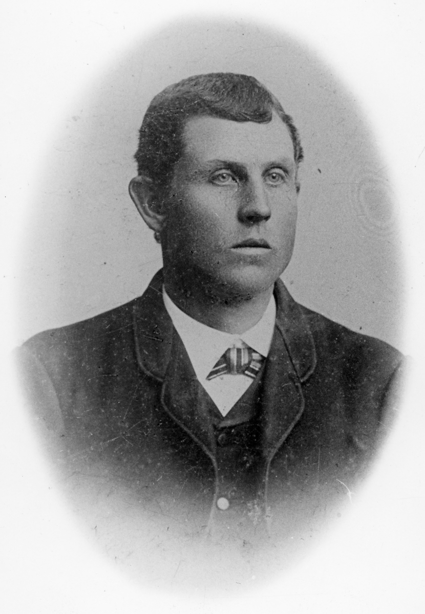 Järnvägsarbetare Carl Blom.