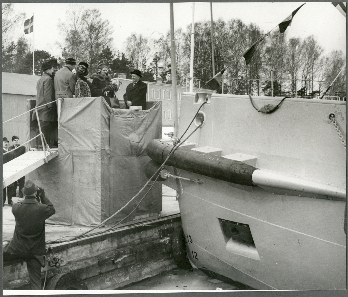 Invigningen av bogserbåten "Simson".