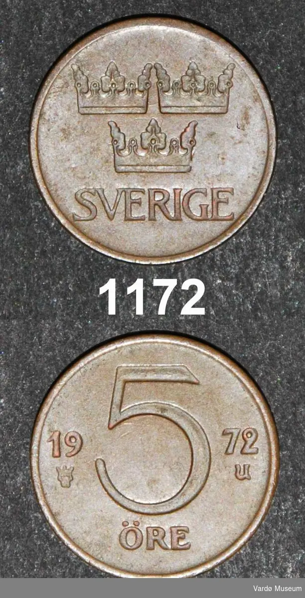 5 øre. Sverige.