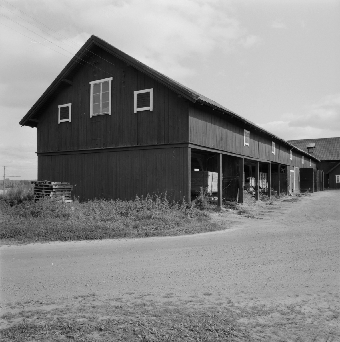 Vagnslider, Hacksta gård, Enköpings-Näs socken, Uppland september 1981