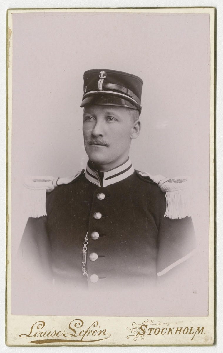 Porträtt av okänd soldat vid Göta livgarde I 2.