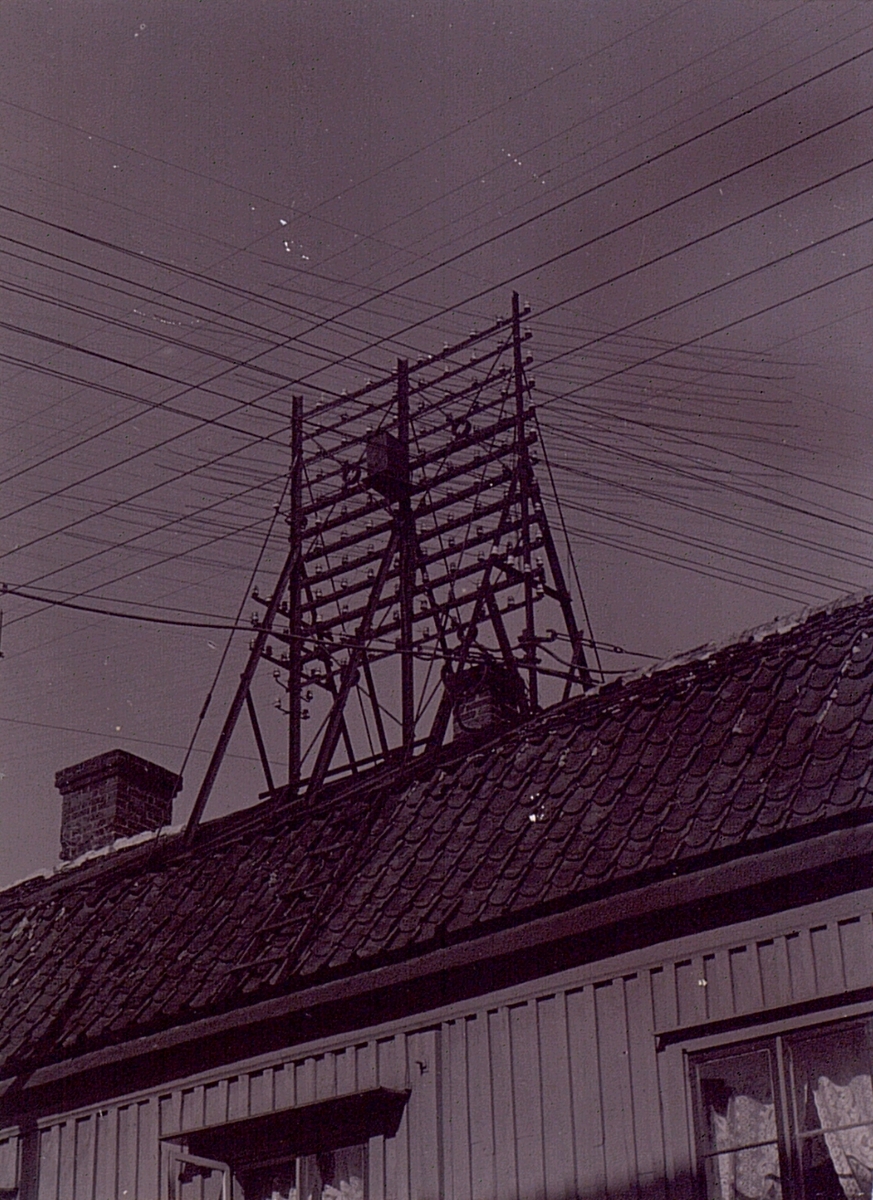 Karlshamn telefonnät och stationer omkr. 1900. Kyrkogatan 17.