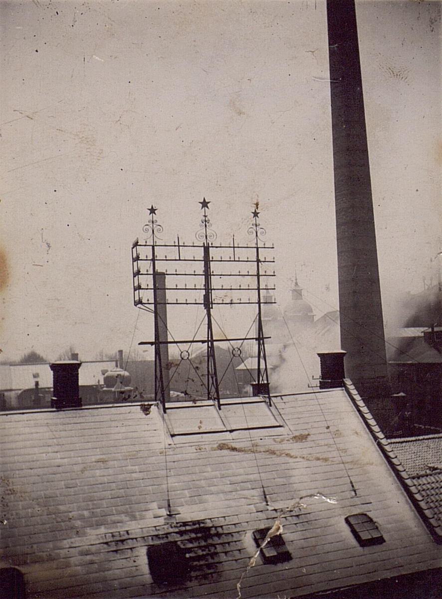 Telefonnät i Landskrona, raserat 1928.