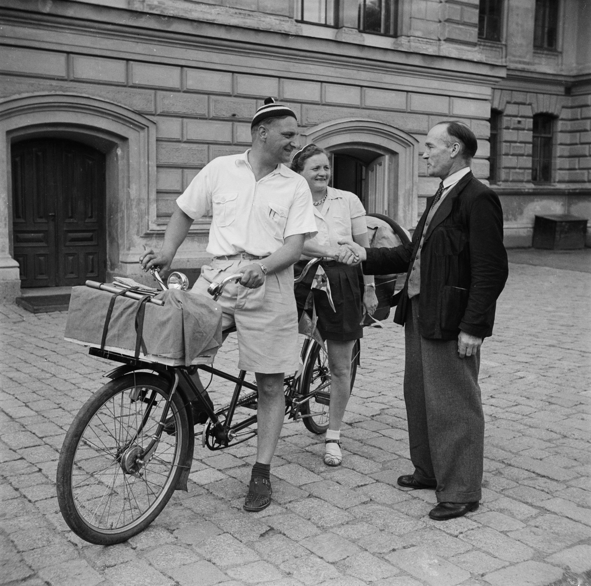 Vandrarhem i Uppsala, sommaren 1948