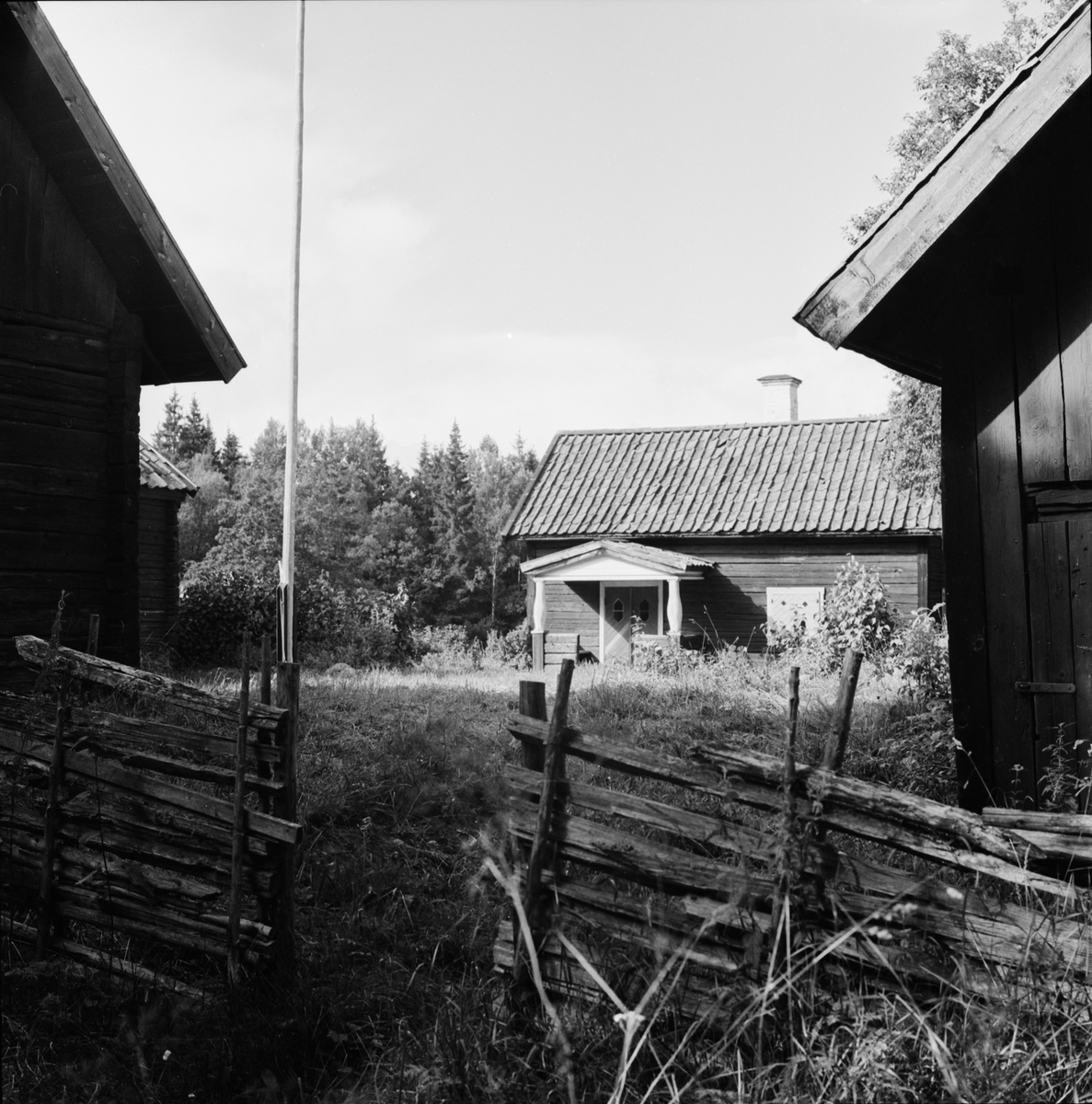 "Norredatorp - tomt i augusti", Uppland 1961
