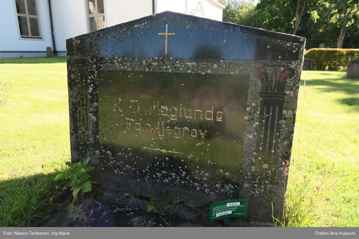 Järnboås kyrkogård Inventering av kulturhistoriskt värdefulla gravvårdar 2016, Kvarter 2.
