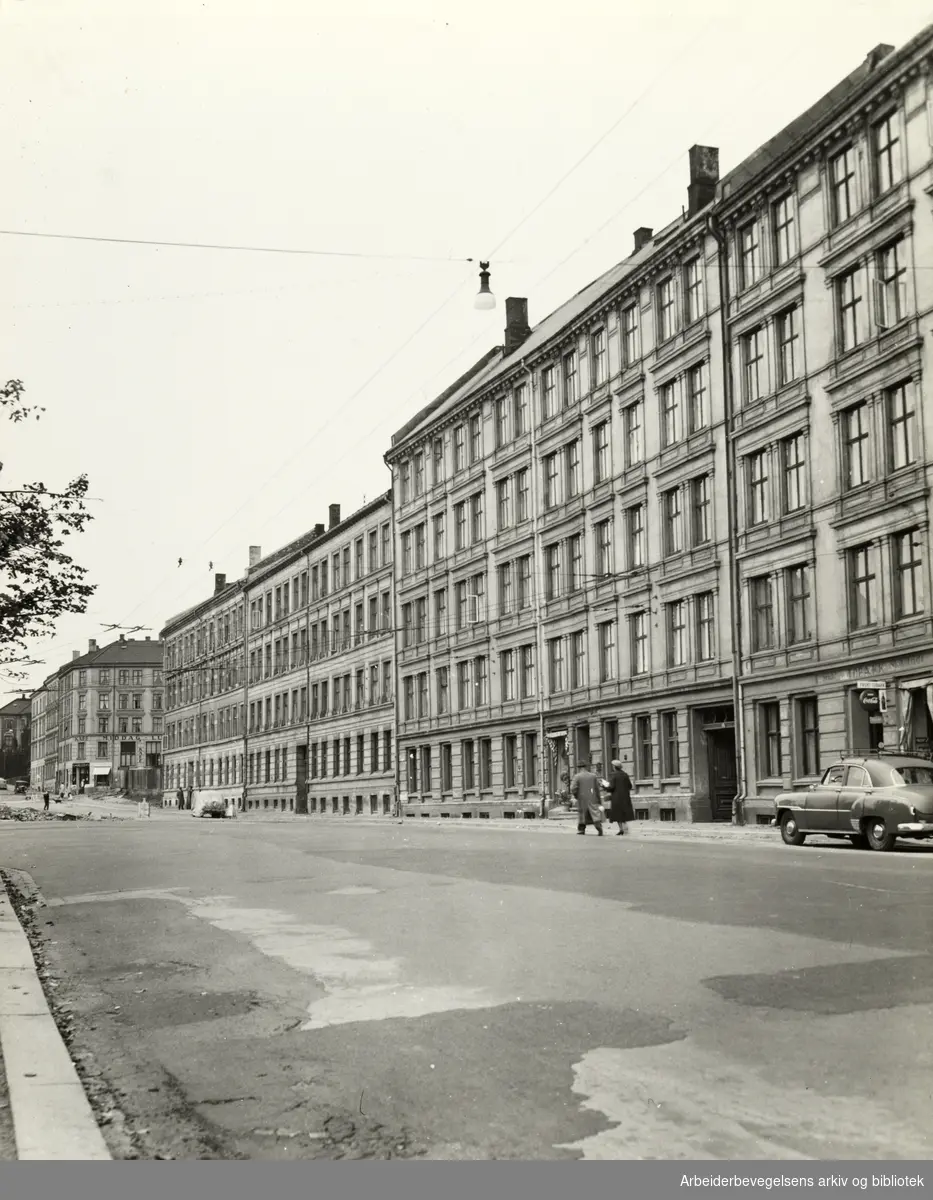 Kjølberggata. 1950-åra