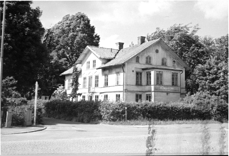Fredrikssons konditori vid Lidgatan.