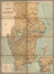 Post- och kommuniationskartor 1900-tal