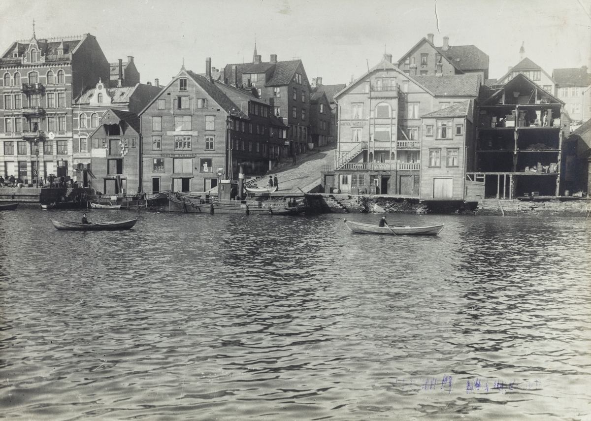 Smedasundet sett mot nordøst, ca. 1914.