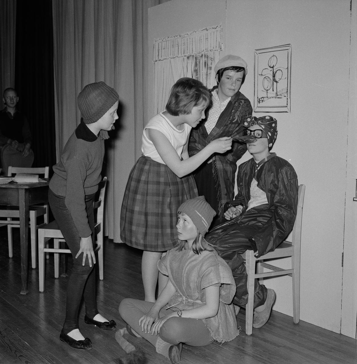 ABF:s barnteater, Brantingsaulan, Uppsala 1960