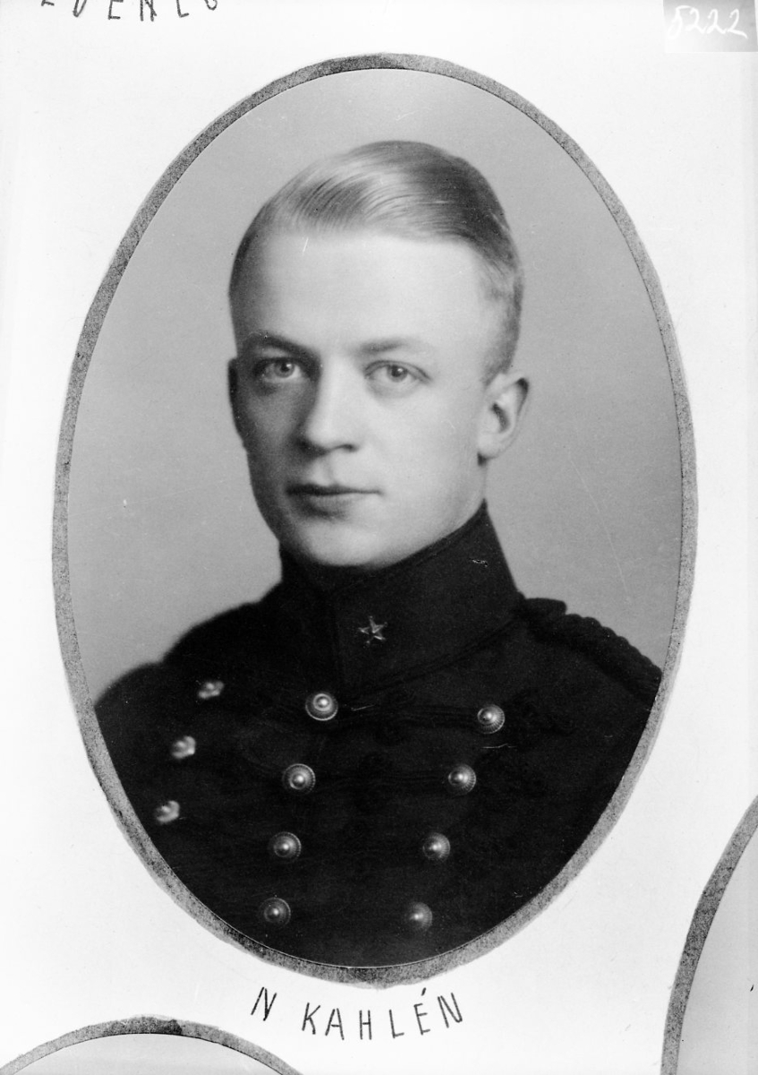 Kahlén, N. Underlöjtnant A 9.