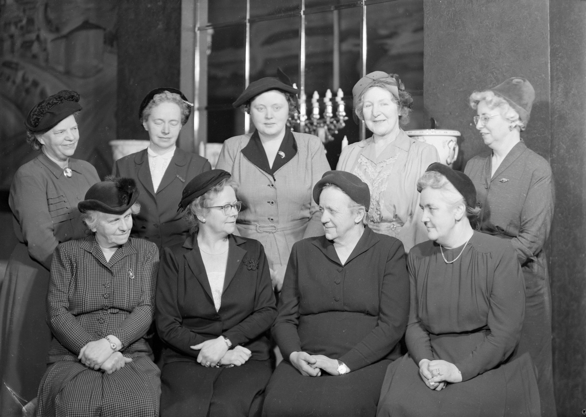 Styre og varemenn i Trondhjems Kvinnesaksforening