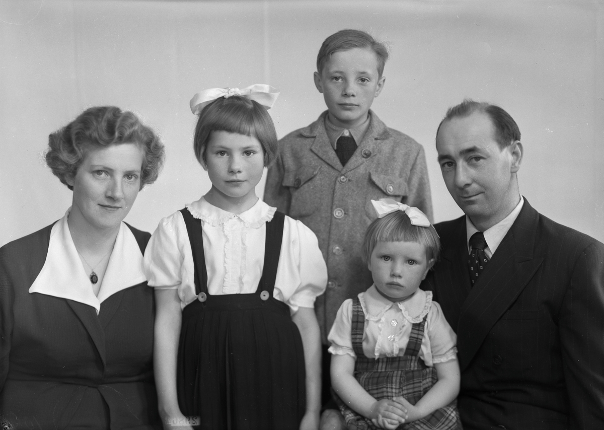 Emil Hansen med familie