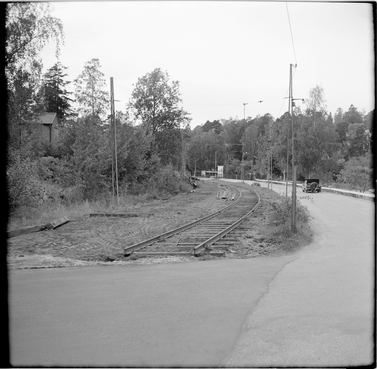 Linjen rivs norr om Dalängen.
