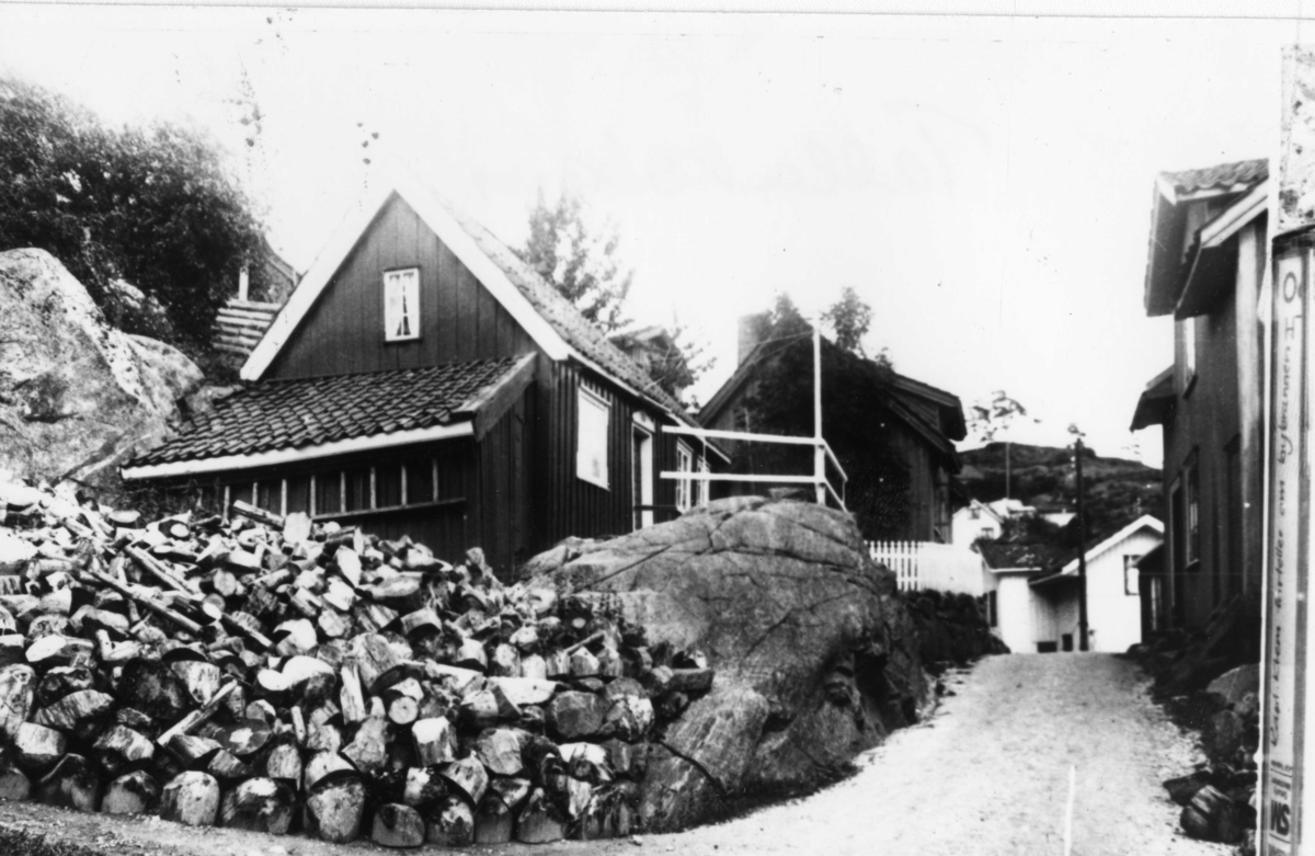 Bebyggelse i Tallakshavn, Kragerø.