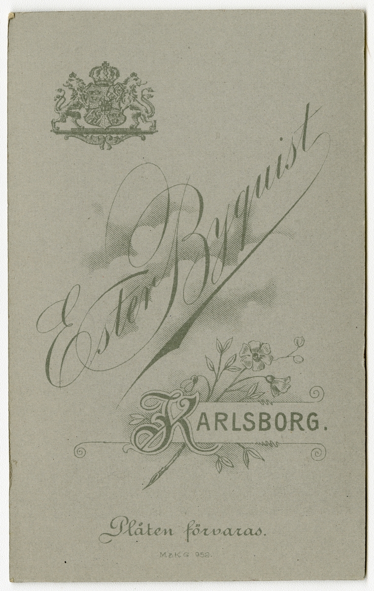 Porträtt av Carl Gustaf Georg Gyllensvärd, kapten vid Skaraborgs regemente I 9.